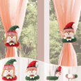 thumbnail image 2 of EUDIDV Stylish Drape Christmas Curtain Button Doll Decoration Curtain Buckle 2pc Classic Curtains, 2 of 6