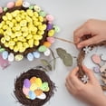 thumbnail image 4 of JHEHF 100PCS Mini Easter Eggs 9 Colors Spring Party Table Setting Vase Fillers Easter Basket Stuffers Festival Decoration Party DIY Craft Projects, 4 of 7
