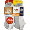 thumbnail image 2 of Men's Premium Athletic No Show Socks 6-Pack, 2 of 2