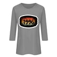 thumbnail image 4 of Roncen Vintage 1976 Classic Print 3/4 Sleeve T-Shirt Retro 50th Birthday Gift Shirt 50rd for Women Letter Print Birthday Party Casual Tee Tops, 4 of 4