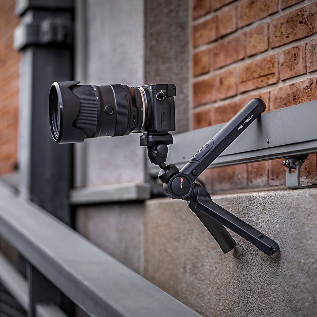 PGYTECH MantisPod 2.0 Vlogging Tripod, Classic Black