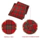 thumbnail image 4 of Camino de Mesa Softalker Navidad Rojo Tartán 33x229 cm, 4 of 7