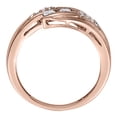 thumbnail image 2 of 0.25Ct Diamond Channel-Set Fashionable Ring For Women- 14K Gold, 2 of 4