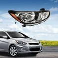 thumbnail image 6 of Front Right Passenger Side Halogen Headlight Headlamp Assembly 12V For 2012 2013 2014 Hyundai Accent, 6 of 20