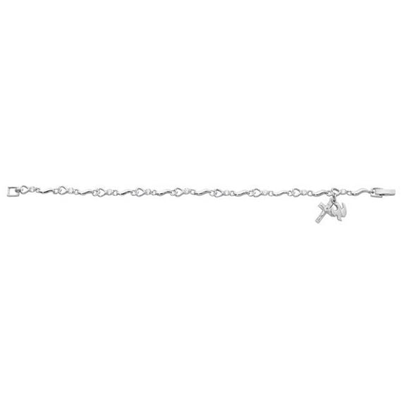 McVan BR415 7.5 in. Cubic Zirconia Bracelet Boxed