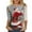 A02 Multicolor, variant on Xdegoge Merry Christmas Sweatshirts for Women 3/4 Length Sleeve Round Neck Pullover Funny Santa Claus Print Sweatshirt Casual Loose Fitting Blouse Tops