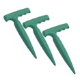 thumbnail image 4 of OULII 3Pcs Soil Loosening Gardening Tools Green Plastic for Garden Maintenance, 4 of 8