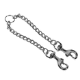 thumbnail image 3 of 2X Double Dog Coupler Twin Lead 2 Way for Two Pet Walking Leash Safety Chain, 3 of 8