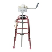 MABIS Walker Platform Attachment Adjustable Padded Cuff, Lightweight Aluminum, FSA/HSA Eligible