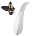 thumbnail image 4 of Calzador De Metal, Mango Ancho Calzador Profesional Acero Inoxidable Fácil De Sostener Dureza Fuerte Con Orificios Para Colgar Para El Hogar Para Personas Mayores Para Viajes ANGGREK Shoe Horn, 4 of 8