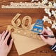 thumbnail image 5 of Yuarrent Caja de regalo de dinero para 60 cumpleaños, fieltro azul y grabado de texto para una celebración única, regalo de 60 cumpleaños Kits de decoración para fiestas, 5 of 6