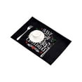 thumbnail image 4 of MKHERT Have Yourself A Merry Christmas Funny Holiday Quote Placemats Table Mats for Dining Room Kitchen Table Decoration 12x18 inch,Set of 6, 4 of 4