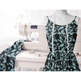 thumbnail image 6 of Soimoi Black Fabric - By the Yard - 56 Inch Wide - Florals Print Fabric - Elegant and Timeless Patterns for Fashion and Home Decor Printed Fabric, 6 of 6
