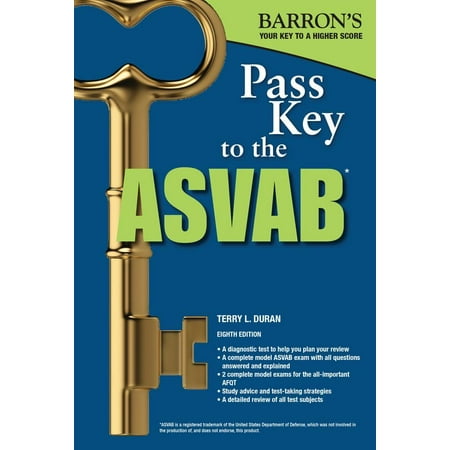 Pass Key To The Asvab 8th Edition Walmart Com