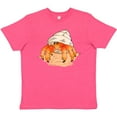thumbnail image 3 of Inktastic Cute Hermit Crab on Beach Youth T-Shirt, 3 of 5