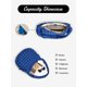 thumbnail image 3 of Bolso de hombro ASWACA Puffer acolchado para mujer Nylon 2025, 3 of 4