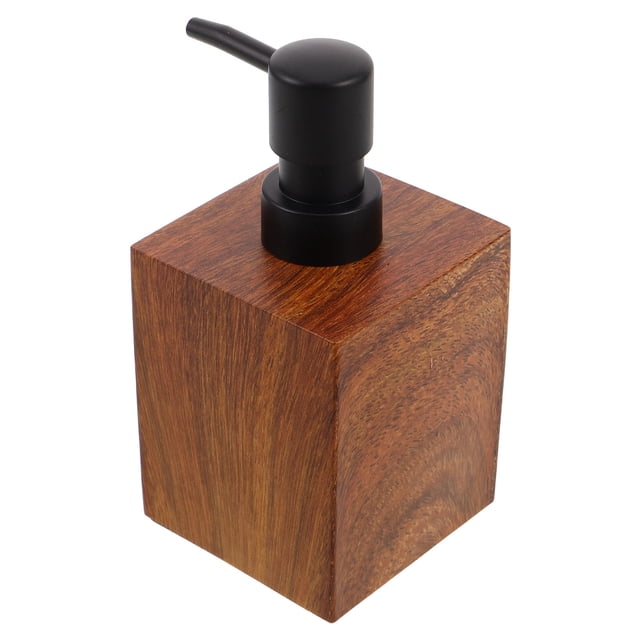 Moluckfu De Jabón Líquido Con Estilo Madera Para Moderno Y Marrón