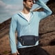 thumbnail image 5 of Bolsa de pecho de la rinerera de gran capacidad | Cartera cruzada de nylon para hombres, mujeres | Multicompartimentos, ligero, azul/rojo, 21x17x13cm | Organizador de Deportes al Aire Libre de Viajes, 5 of 6