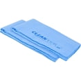 thumbnail image 1 of Restaurantware-Clean Tek Professionnel 25,2 x 16,9 Pouces Chiffons en Chamois, 20 Serviettes en Microfibre Réutilisables - Tube de Rangement Inclus, Absorbant, Chiffons de Nettoyage en Microfibre PVA Bleue, pour Fenêtres Ou Voitures, 1 of 8
