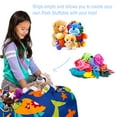 thumbnail image 3 of Posh Creations Bean Bag Stuffable Cover Only- Canvas,Kids,3ft, Sea Creatures Blue, 3 of 3