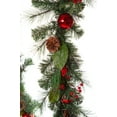 thumbnail image 2 of Alta Innova G48 MGLC57876X Pine Garland with Berries, Pine Cones, Lights & Ornaments, 2 of 4