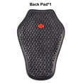 thumbnail image 2 of Fauful Motorbike Back Pads Soft Motorcycle Jacket Insert Armor, 2 of 5