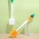 thumbnail image 3 of Injueey 2x desmontable para limpiar botellas, 2 pack/lote, cepillos ergonómicos para botellas, 2 piezas, cepillo de limpieza práctico Suministros de limpieza para el hogar Verde 36*7CM, 3 of 5