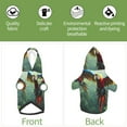 thumbnail image 6 of Honeii Flying Parrots In Jungle Print Small Dog Hoodies Pet Hooded Sweatshirts Fall Winter Puppy Cat Sweaters Warm Clothes for Small Dogs Outfits Costume-X-Small, 6 of 7