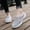 Gray, variant on 2026 ! under $5 asdoklhq Slippers for Women Indoor and Outdoor,Plus Velvet Warm Cotton Shoes Half Care Casual Shoes Thickened Slippers Lazy Shoes Lightweight Lovers