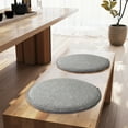thumbnail image 4 of SPOORYYO Round Straw Stool Cushion, Thickened Sponge Seat Pad for Solid Wood Chairs, Floor Use in Home Office, 4 of 6