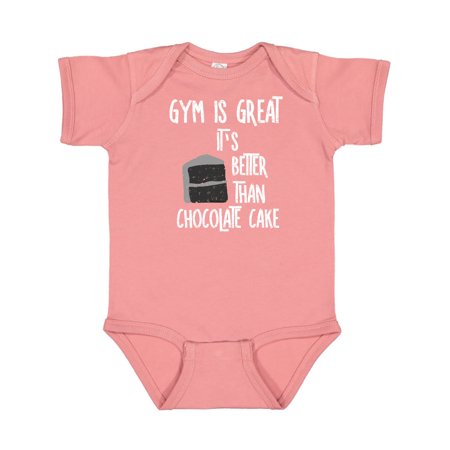 

Inktastic Gym Is Great White Text Gift Baby Boy or Baby Girl Bodysuit