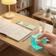 thumbnail image 6 of Transparent Sea Shell Sensory Cube Squeeze Toy, Clear TPR Jelly Fidget Cube with Ocean Shells Inside, Squishy Stress Relief Pinch Toy Desk Decoration, 6 of 6