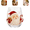 A#073, variant on Magical Christmas 3D Glass Cup Collection, 14oz Stemless Tumbler With Christmas Santa, Hand Painted Holiday Ornament Glassware, Festive Gift for Kitchen Party Table Decor 1Pc C