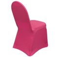 thumbnail image 5 of Your Chair Covers - Stretch Spandex Banquet Chair Cover Fuchsia for Wedding, Party, Birthday, Patio, etc., 5 of 7