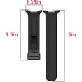 thumbnail image 7 of REQO Silicone Leather Magnetic Watch Band Compatible with Samsung Galaxy Watch Ultra 47mm, Silicone Leather Sport Replacement Strap for Samsung Galaxy Watch 47mm Ultra Men Women, 7 of 7