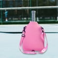 thumbnail image 6 of Kuntesetty Paddle Bag Detachable Adjustable Shoulder Strap Pickleball Bag for Adults Zipper Pink, 6 of 9