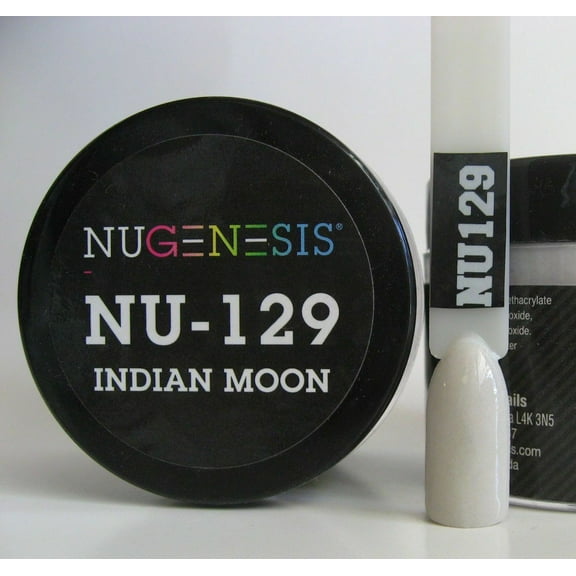 NUGENESIS Nail Color Dip Dipping Powder 1.5oz/jar - NU129 Indian Moon