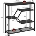 thumbnail image 3 of Narrow Console Table with Shelves - Modern Entryway & Living Room Decor, 3 of 8