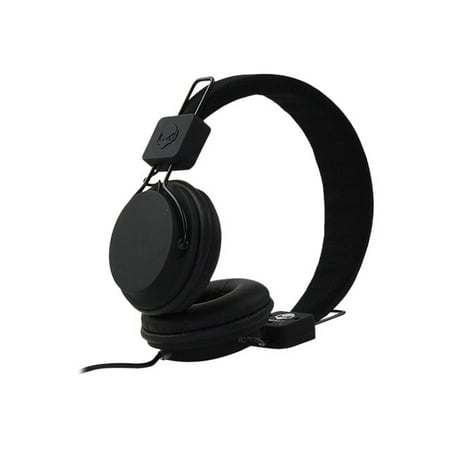 Subjekt TNT Headphones + Mic - Headset - full size - wired - solid black