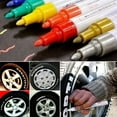 thumbnail image 3 of Skymirror 12 Colors Waterproof Car Tyre Tire Tread Rubber Metal Permanent Paint Marker Pen, 3 of 4