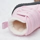 thumbnail image 3 of Botas de nieve de invierno para niños con forro polar, zapatos casuales de algodón, botas de algodón para bebés de hombres y mujeres con fondo suave y cálidas, 3 of 6