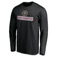 thumbnail image 2 of Men's Black Inter Miami CF Team Arch Knockout Long Sleeve T-Shirt, 2 of 3