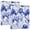 Elegant Blue Iris Flowers, variant on Haosy Hardcover 3 Ring Binder 1.5 Inch Ring Decorative Binder Organizer for Home School Office, Western Cowboy Hours Cactus