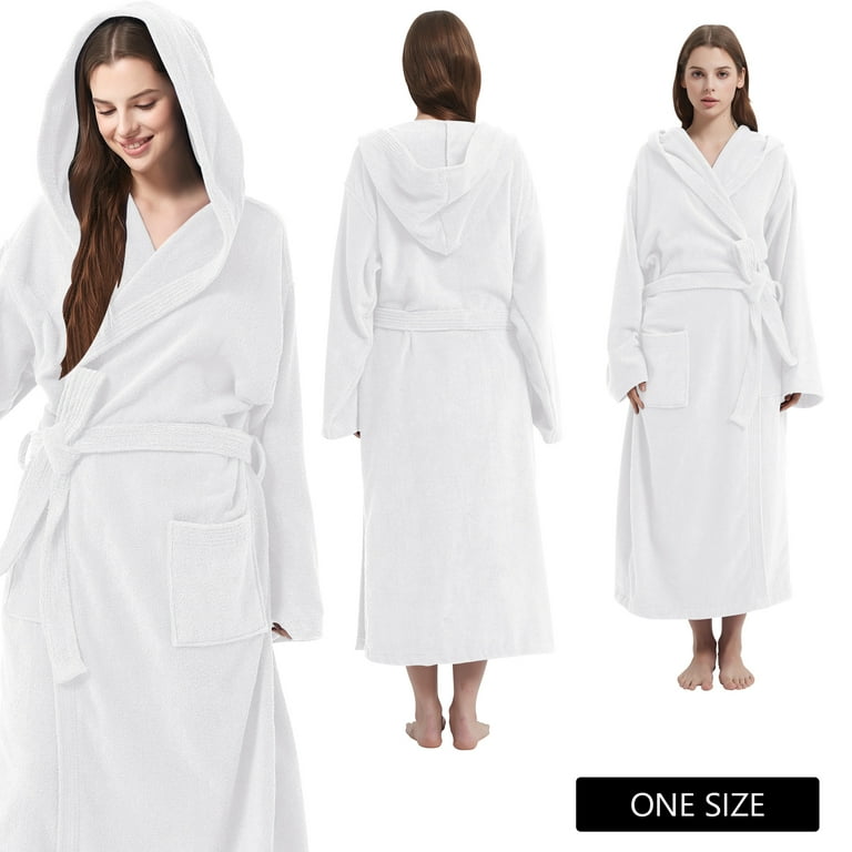 Robe white one hot sale
