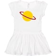 thumbnail image 3 of Inktastic Cute Saturn Girls Baby Dress, 3 of 5