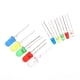thumbnail image 5 of 300pcs 5mm 3mm color clasificado de 2 polos luz difusa LED diodos emisores de Set con 5 color MABOTO Diodos emisores de luz, 5 of 7