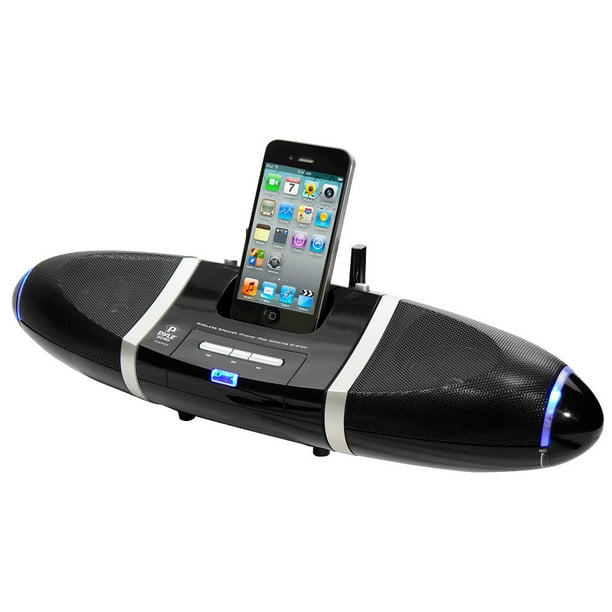 iPod/iPhone Wireless Speakers Docking Station with Aux Input
