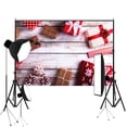 thumbnail image 1 of SAYFUT Studio Photo Video Photography Backdrops Vinyl Fabric Christmas Holiday Party Decorations Background Screen Props 3x5ft 30+ Colors, 1 of 3
