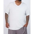 thumbnail image 2 of Real Essentials 3 Pack: Mens Big & Tall V-Neck Short-Sleeve Tech Stretch Dry-Fit T-Shirt (3X Tall-5X Tall), 2 of 6