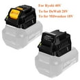 thumbnail image 2 of Adaptador de Batería para Ryobi 40V Batería Li-ion Convierte a Funcionamiento para Mil*wau*kee 18V Herramientas Eléctricas Inalámbricas, 2 of 8